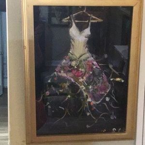 Original wall art framed